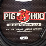 Pig Hog 15ft High Performance 8mm XLR Microphone Cable
