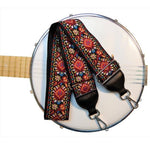 Vintage Jacquard Woven Banjo Strap