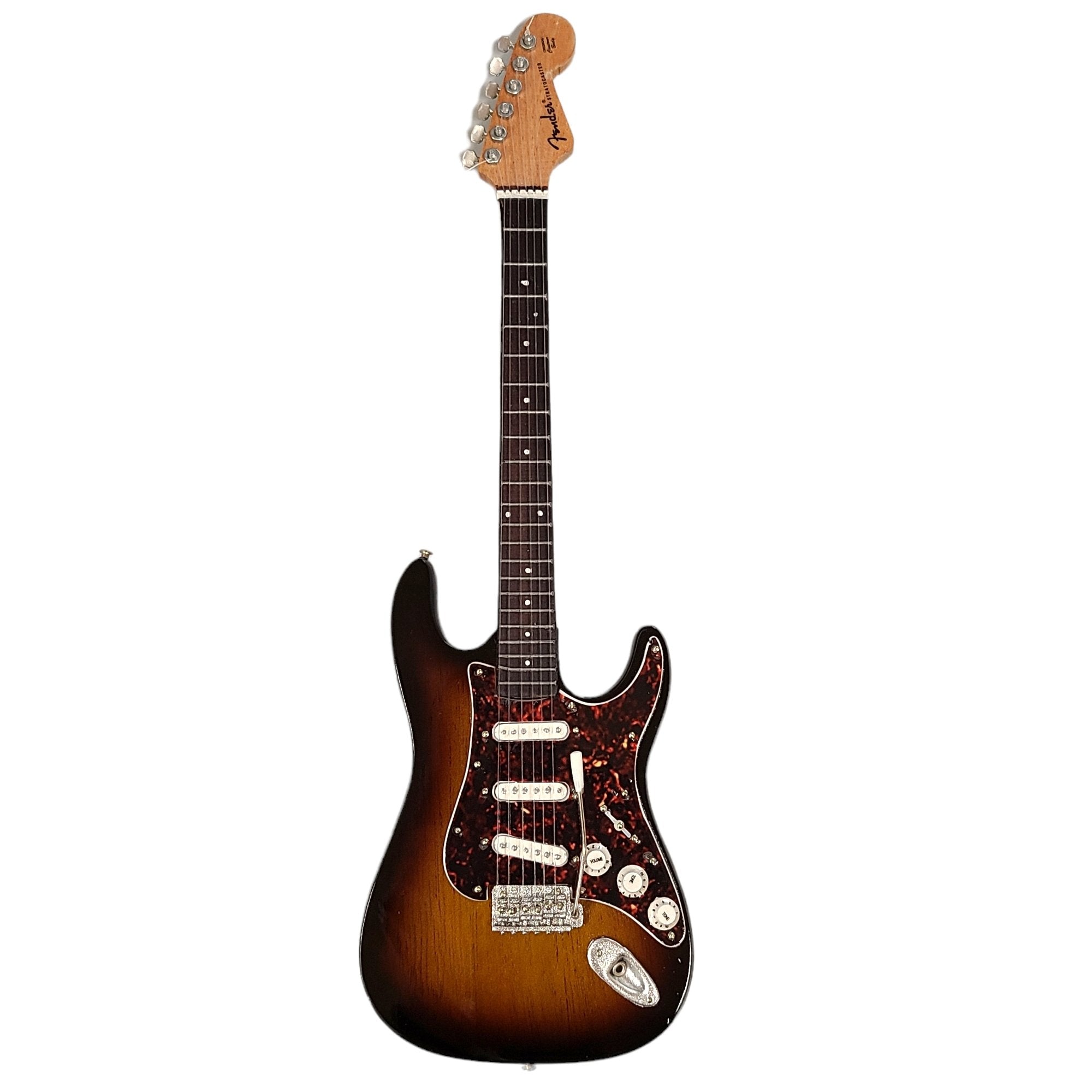 Axe Heaven Sunburst Fender Stratocaster Mini Guitar Replica FS-021