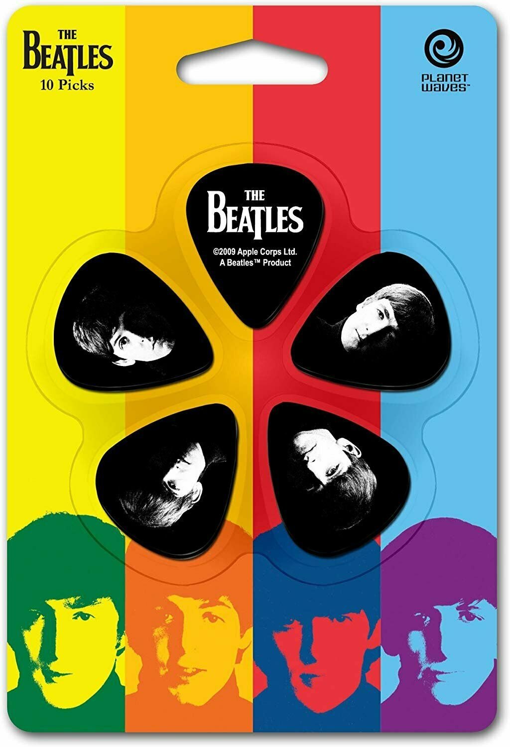 D’Addario Beatles Guitar Picks, 10 Pack