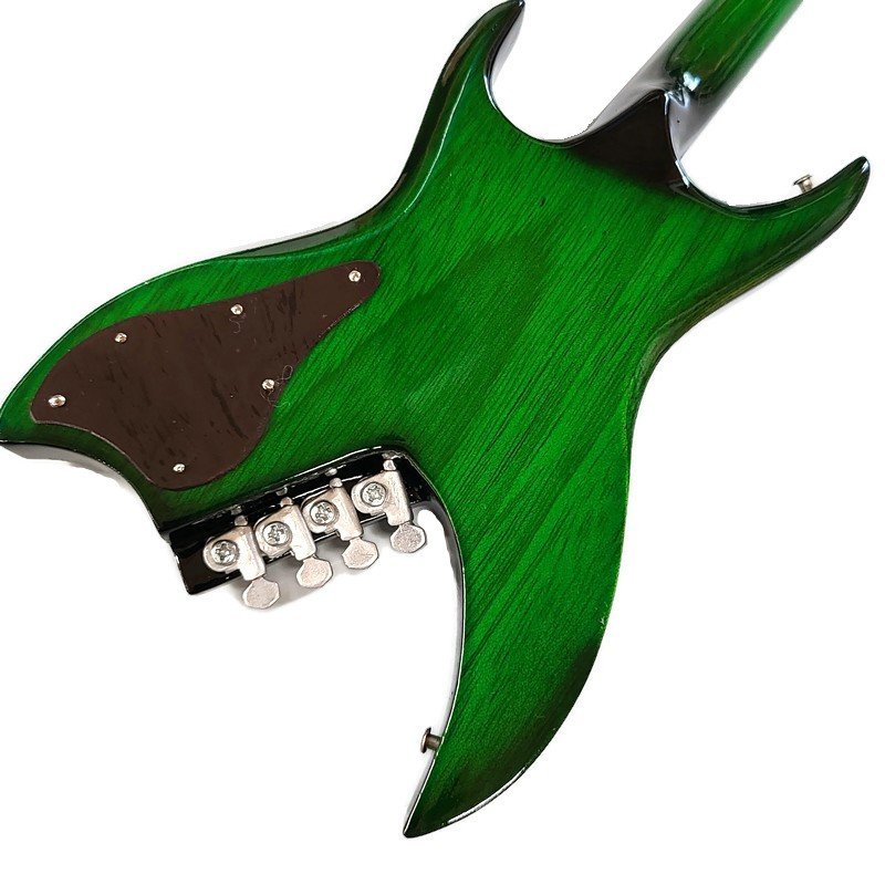 Axe Heaven Slash Signature BC Rich Green Bich Mini Guitar Replica SL-237