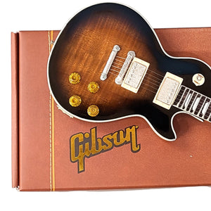 Axe Heaven Traditional Tobacco Burst Gibson LP Mini Guitar Replica GG-122