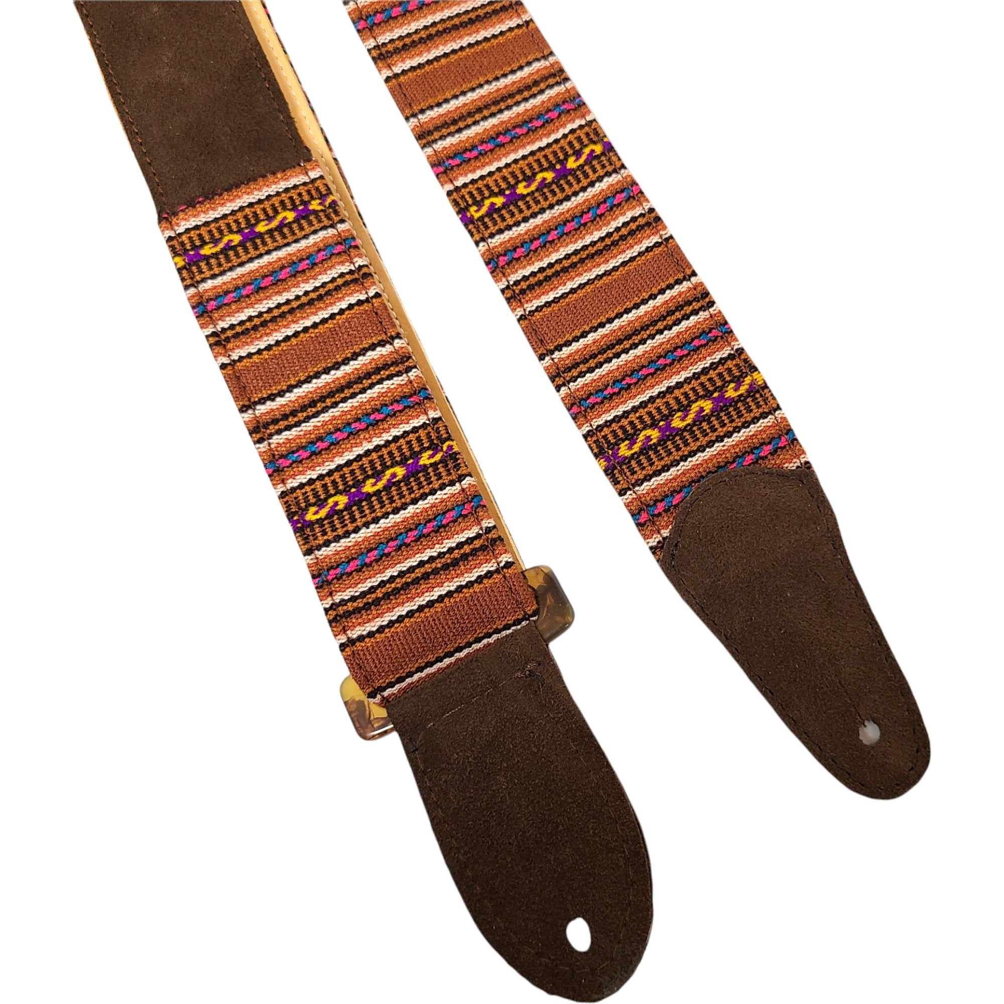 Henry Heller Tort-o Peruvian Inca Fabric Rasta Guitar Strap